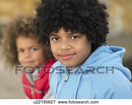 Stock Photo - Portrait of children. Fotosearch