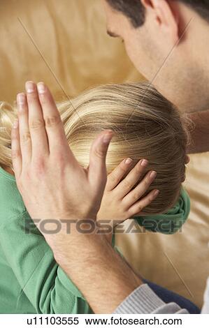 Portrait Of Frightened Daughter Looking At Father View Large Photo Image Stock Photography - Portrait Of Frightened Daughter Looking At Father. Fotosearch