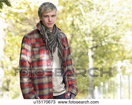 Portrait of young man View Large Photo Image Stock Image - Portrait of young man. Fotosearch