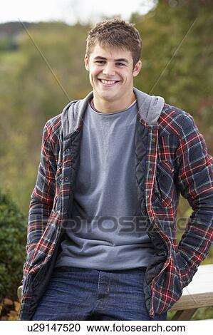 Portrait of young man View Large Photo Image Stock Image - Portrait of young man. Fotosearch