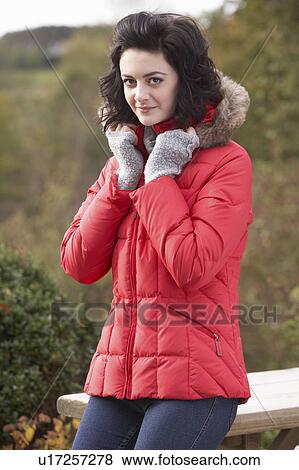 Portrait of young woman View Large Photo Image Stock Photo - Portrait of young woman. Fotosearch