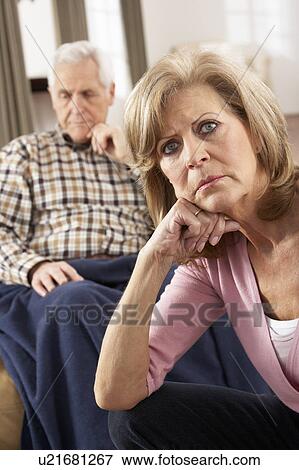 Senior Woman Caring For Sick Husband View Large Photo Image Stock Photo - Senior Woman Caring For Sick Husband. Fotosearch