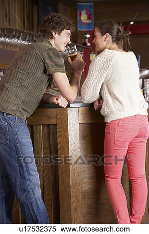 Stock Photography - Young couple in love. Fotosearch