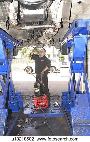 Stock Image - Auto mechanic. Fotosearch