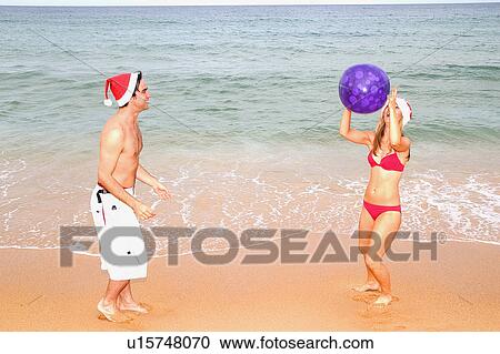 Stock Image - Beach ball. Fotosearch