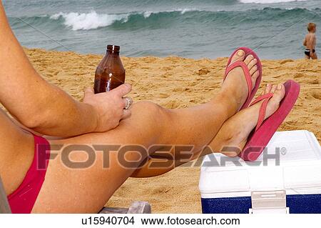Beer on the beach View Large Photo Image Picture - Beer on the beach. Fotosearch