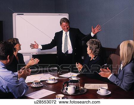 Business presentation with coffee View Large Photo Image Stock Image - Business presentation with coffee. Fotosearch