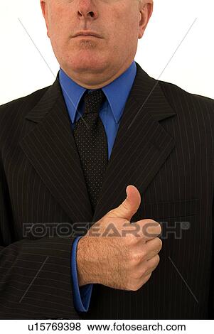 Business thumbs up View Large Photo Image Stock Photo - Business thumbs up. Fotosearch