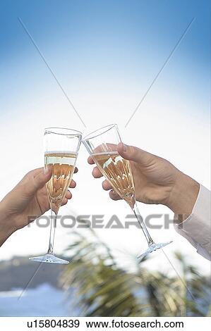 Stock Photo - Champagne toast. Fotosearch