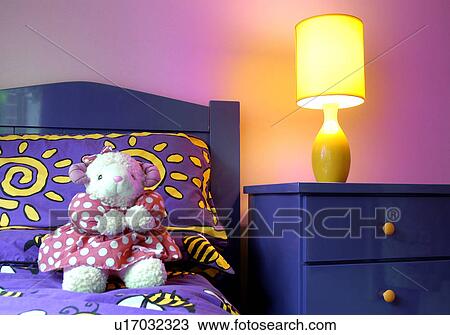 Child's purple bedroom View Large Photo Image Stock Image - Child's purple bedroom. Fotosearch
