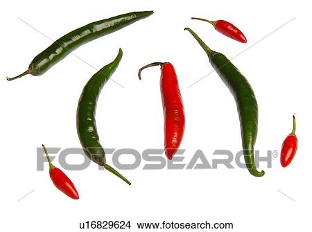 Picture - Chillies. Fotosearch