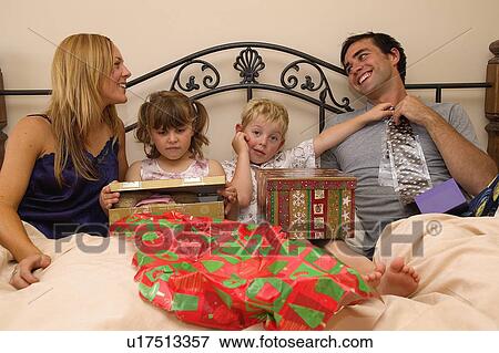 Stock Photo - Christmas morning. Fotosearch