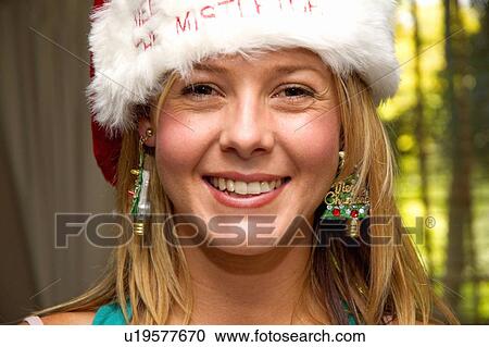 Stock Image - Christmas smile. Fotosearch