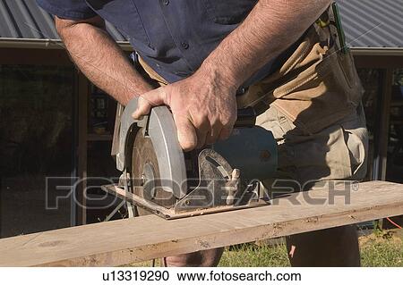 Stock Image - Circular saw. Fotosearch