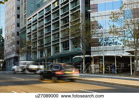 Stock Image - City traffic. Fotosearch