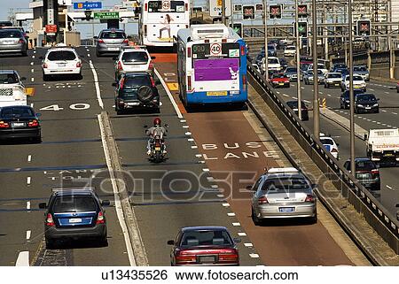 Stock Photograph - City traffic. Fotosearch