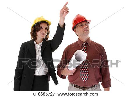 Construction planners View Large Photo Image Stock Photo - Construction planners. Fotosearch