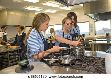 Cooking classes View Large Photo Image Stock Image - Cooking classes. Fotosearch