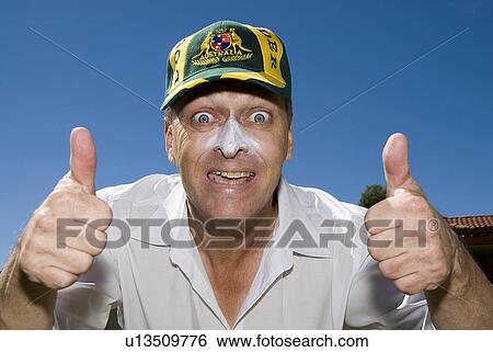 Stock Photograph - Cricketer. Fotosearch