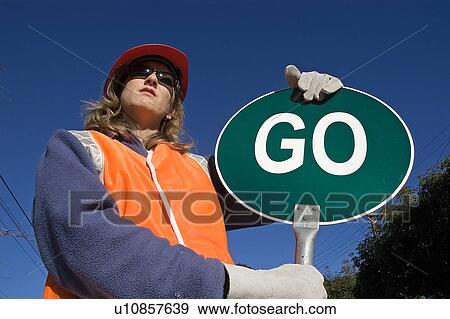 Stock Photo - Crossing guard. Fotosearch