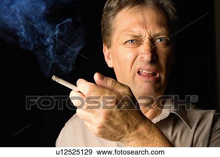 Stock Photo - Dirty smoker. Fotosearch