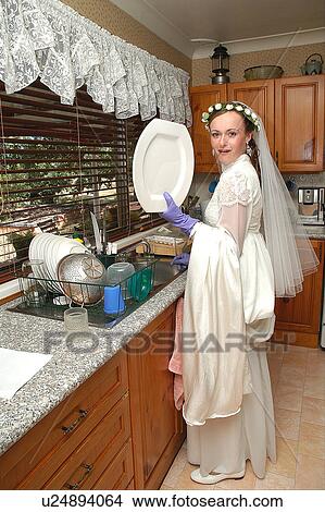 Domestic Bride View Large Photo Image Picture - Domestic Bride. Fotosearch