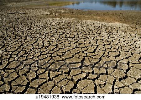 Dry dam View Large Photo Image Stock Photo - Dry dam. Fotosearch