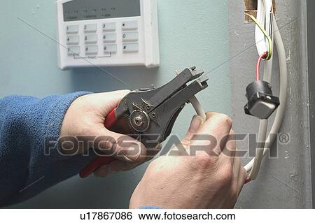 Stock Photograph - Electrician. Fotosearch