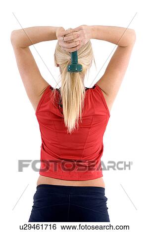Stock Photograph - Exercising. Fotosearch