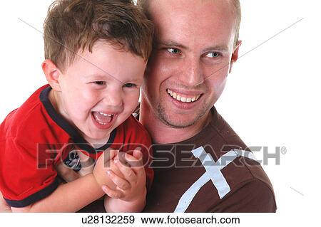 Stock Photo - Father and son. Fotosearch