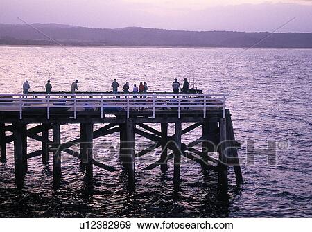 Stock Photo - Fishing wharf. Fotosearch