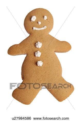 Ginger bread man cookie View Large Photo Image Stock Photograph - Ginger bread man cookie. Fotosearch