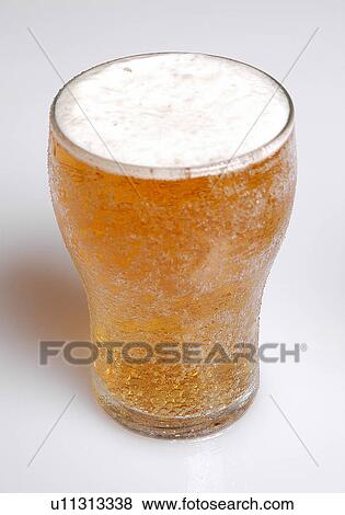 Stock Photo - Glass of beer. Fotosearch