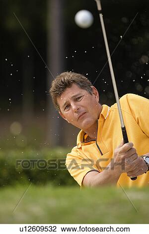 Stock Image - Golfer. Fotosearch