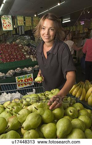 Stock Image - Grocery store. Fotosearch