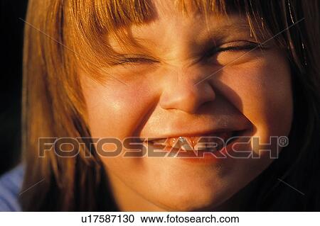 Stock Image - Happy child. Fotosearch