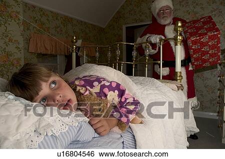 Hearing Santa View Large Photo Image Stock Photograph - Hearing Santa. Fotosearch
