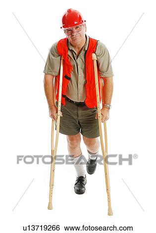 Injured construction worker View Large Photo Image Stock Photograph - Injured construction worker. Fotosearch
