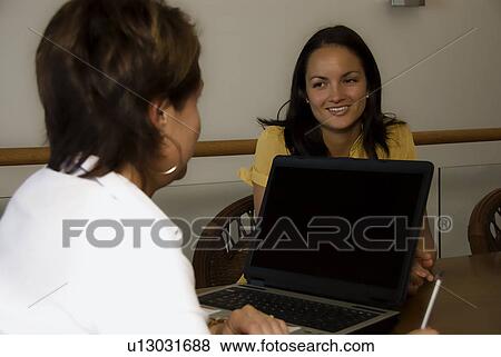 Stock Photo - Job interview. Fotosearch
