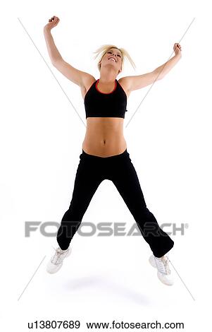 Jump for joy View Large Photo Image Stock Photo - Jump for joy. Fotosearch