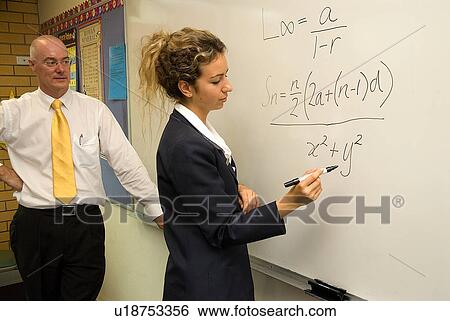 Stock Photograph - Learning math. Fotosearch