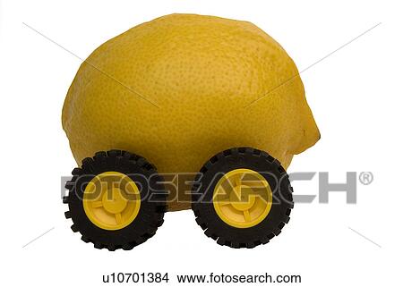 Picture - Lemon on wheels. Fotosearch