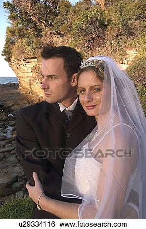 Married couple outside View Large Photo Image Stock Photograph - Married couple outside. Fotosearch