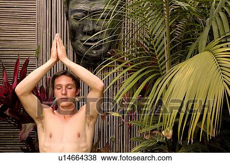 Stock Photo - Meditate. Fotosearch