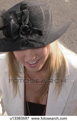 Stock Photo - Melbourne Cup race day. Fotosearch