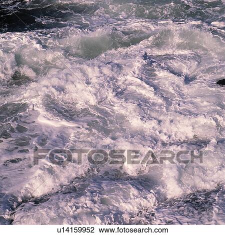 Stock Image - Ocean rip. Fotosearch