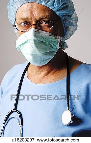 Operating surgeon View Large Photo Image Stock Photo - Operating surgeon. Fotosearch