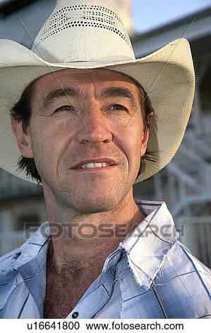 Stock Image - Outback cowboy. Fotosearch