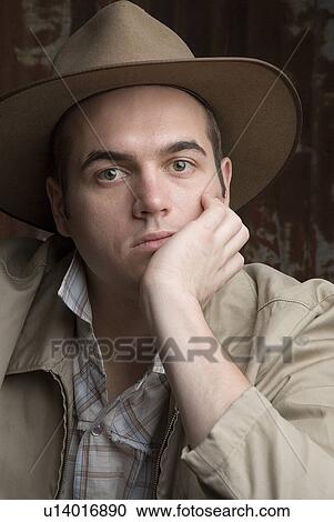Stock Image - Outback farmer. Fotosearch