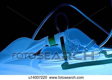 Stock Image - Oxygen mask. Fotosearch